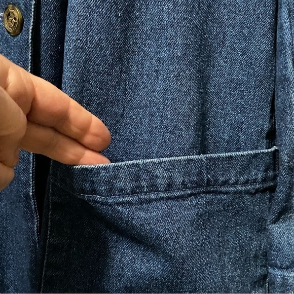 For You By Spiegel Jackets Blazer Women’s 2X Cotton Blue Jean‎ - Picture 10 of 14